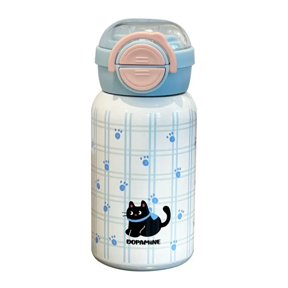 Creative 500ml Vacuum Cup Cartoon Stainless Steel  Double Drinking Large Capacity Tea Cup Birthday Gift image 3