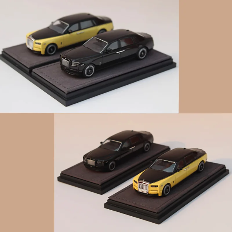 

BANANA 1:64 Scale Shadow Long Axis Alloy Car Model Adult Toys Ornament Souvenir Gift Static Display