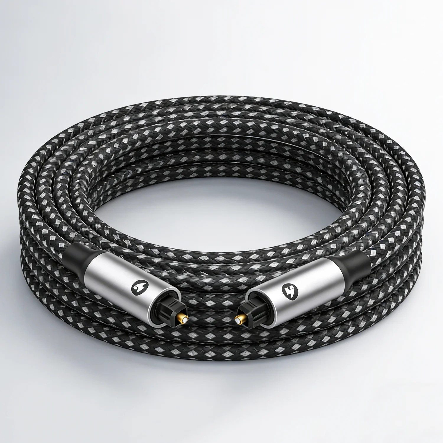 

Optical Audio Cable Toslink Fiber Optic Cord S/PDIF Digital Optical Cord for Stereo Systems Home Cinema Xbox One/PS4/TV Etc