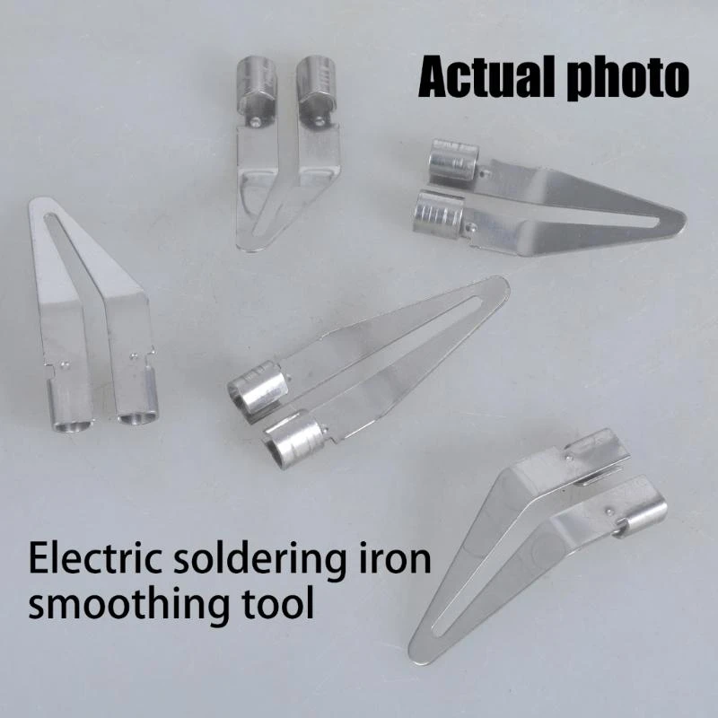 F92C 3/5Pcs Portable Iron Heads For Enhancing Efficiency In Plastic And Metal Repairs