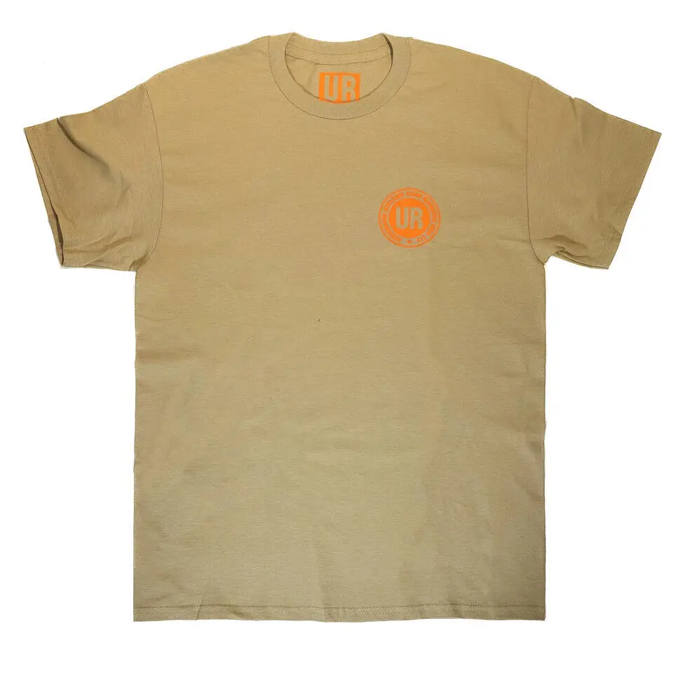 Underground Resistance - Workers T-Shirt Tan  Tees Cotton Luxury brand vintage oversized