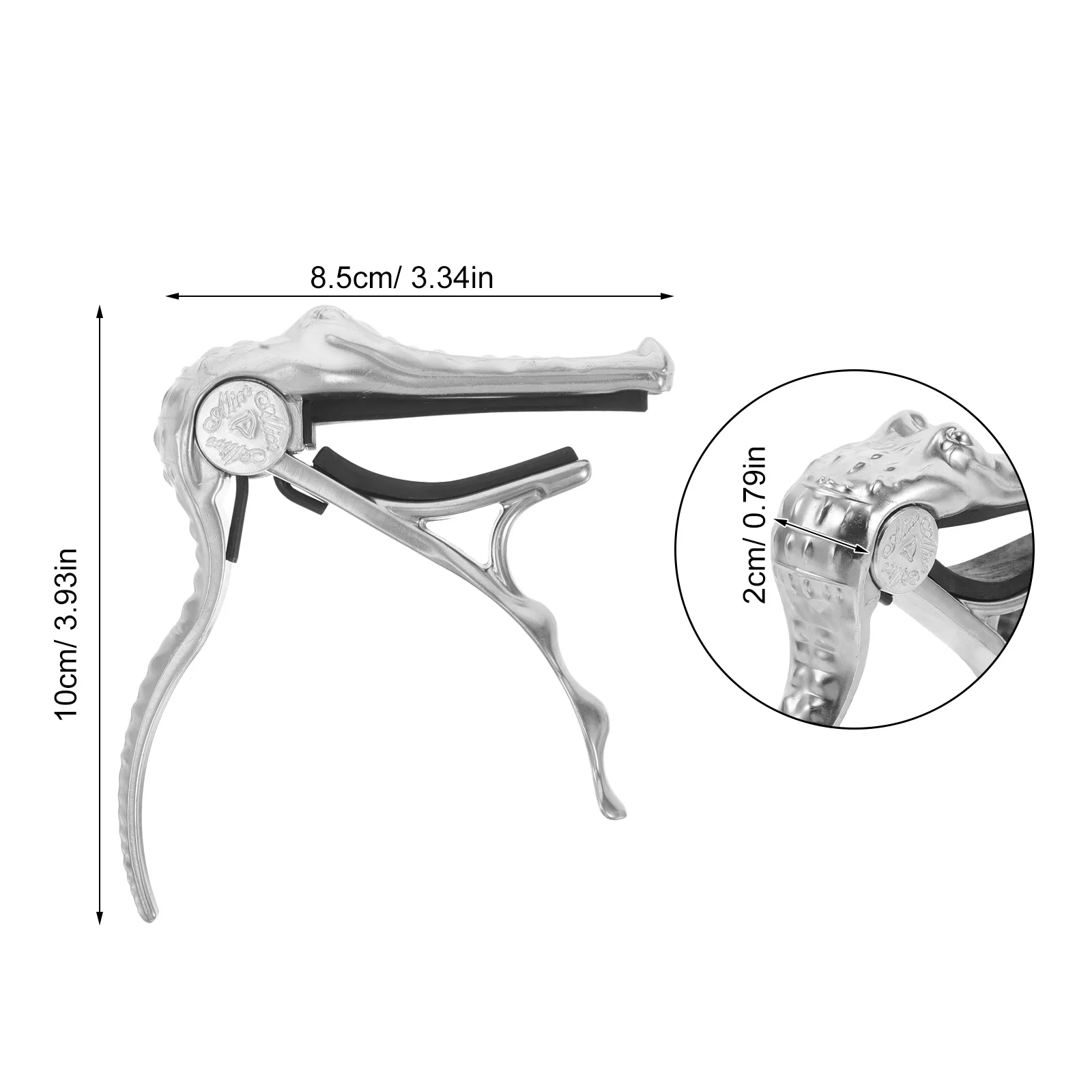 الغيتار كابو المعادن التمساح كليب ل الصوتية الكهربائية الشعبية الكلاسيكية الغيتار الملعب تعديل أداة التبعي