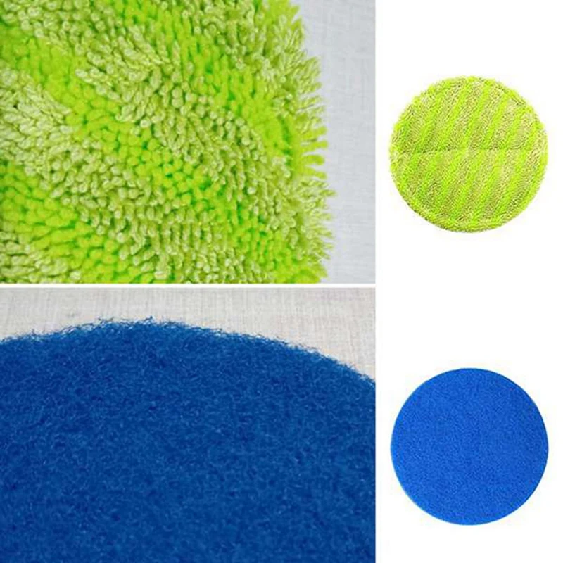 2 Set AD-Replacement Pad For Cordless Electric Rotary Mop Sweeper Wireless Electric Rotary Mop Replacement Scrubber Pad