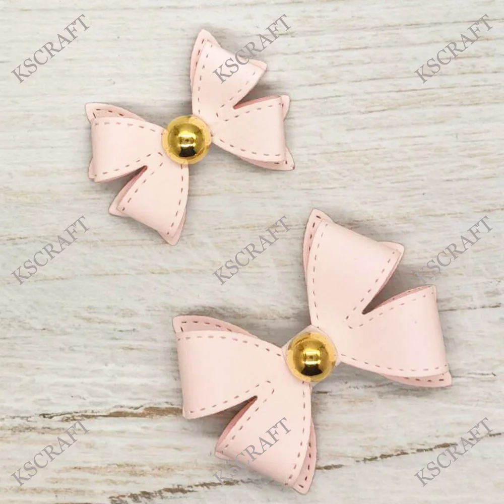 KSCRAFT Double Bubble Bows Cutting Dies Stencils for DIY Scrapbooking Decorative Embossing DIY Paper Cards