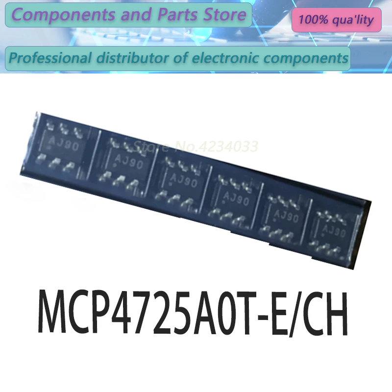 

10PCS MCP4725A0T-E/CH P4725A0T MCP4725 SOT-23-6 NEW100% MCP4725A0T-E/CH