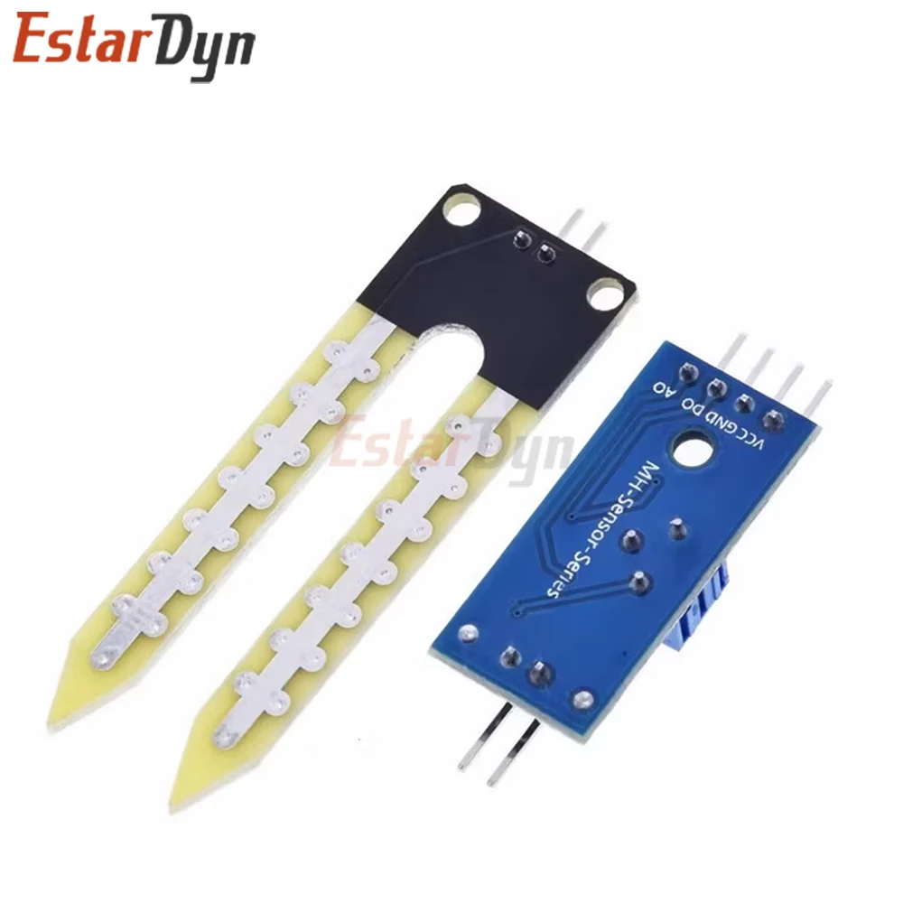 Picture 3: LM393 Soil Moisture Hygrometer Detection Humidity Sensor Module Development Board DIY Robot Smart Car for arduino