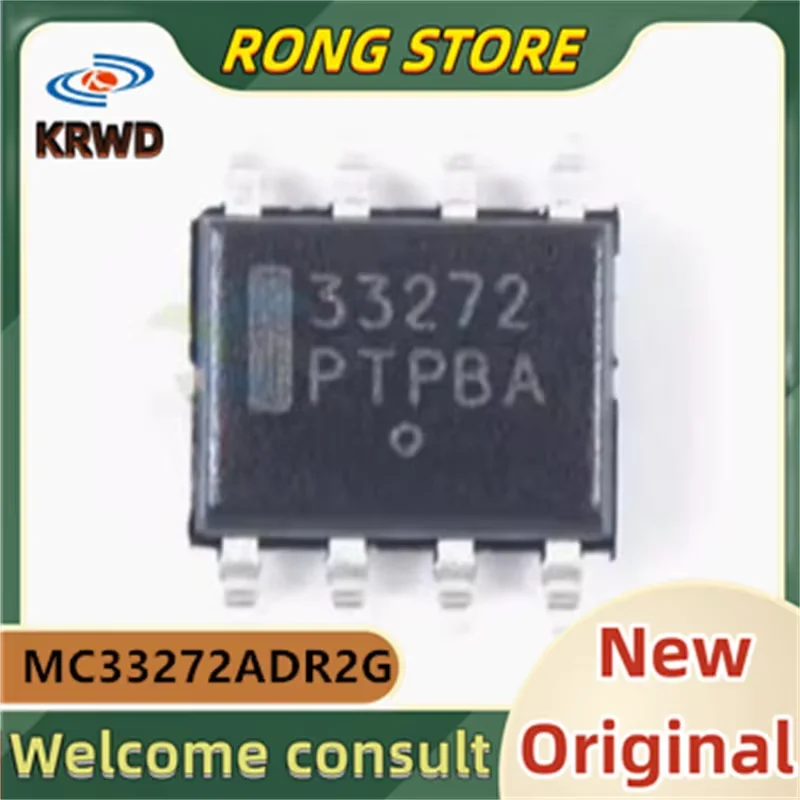 

(15PCS）33272 MC33272ADR2G MC33272A MC33272 SOP-8 New and Original Chip IC