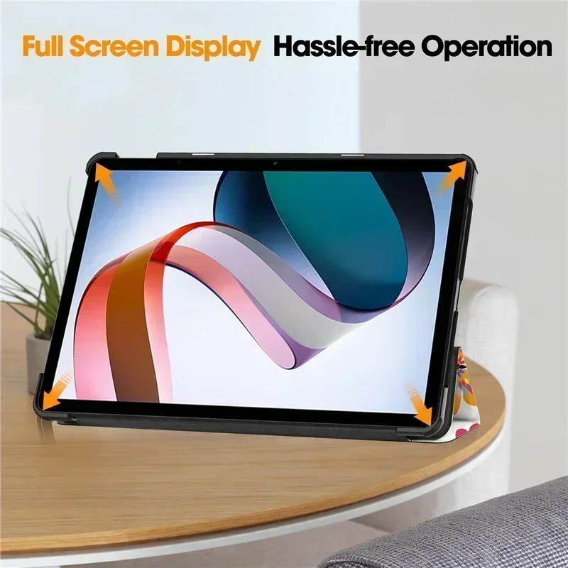 2023สำหรับ redmi Pad SE เคสฝาแม่เหล็กพับสามทบสำหรับ Xiaomi redmi Pad SE 11นิ้วเคสแท็บเล็ต