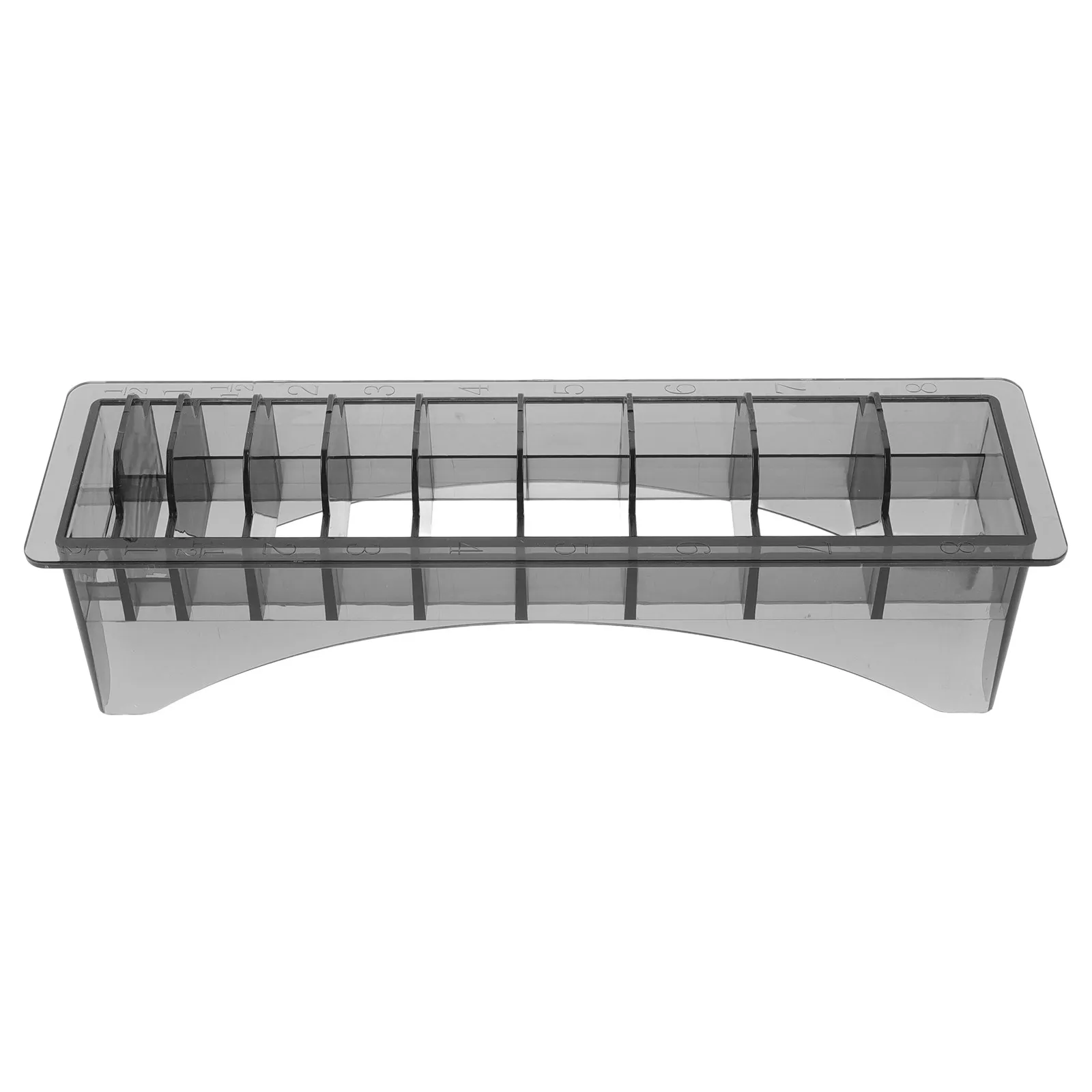 Clipper Comb Holder Plastic Storage Case Compact Organizer for Hair Clipper Guards Salon Use Barber Storage Holder