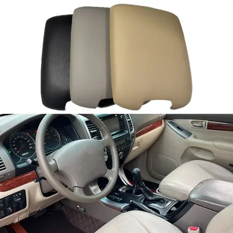 For Toyota Prado LC120 2003 2009 center armrest box cover glove compartment refrigerator top cover