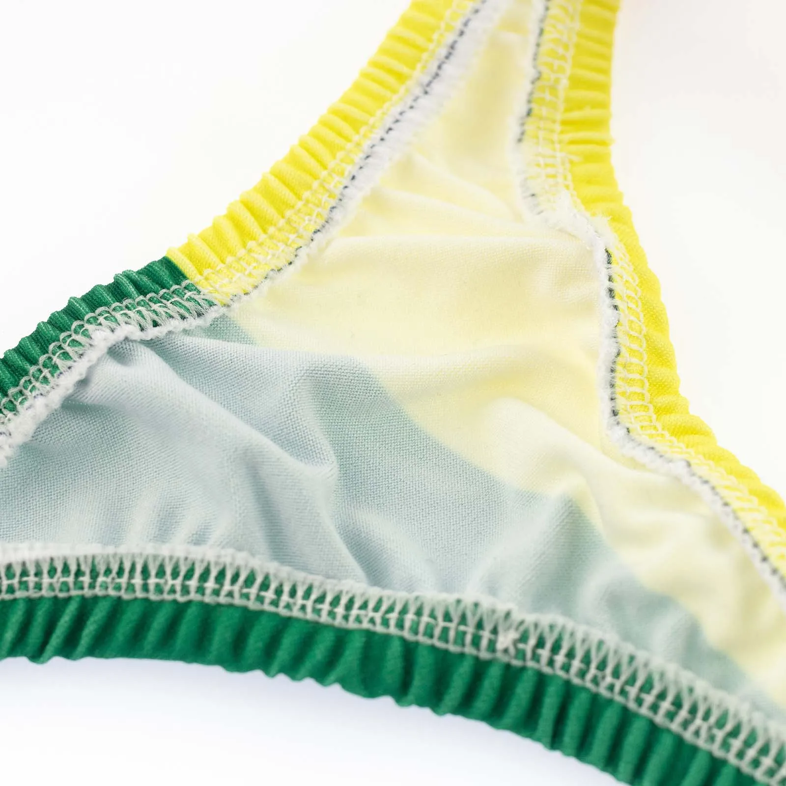 Men Sexy Erotic Lingerie Open Thong Mankini Rainbow One-piece Swimsuit Thong Underwear Swimwear Bathing Suit Bodysuit image 5