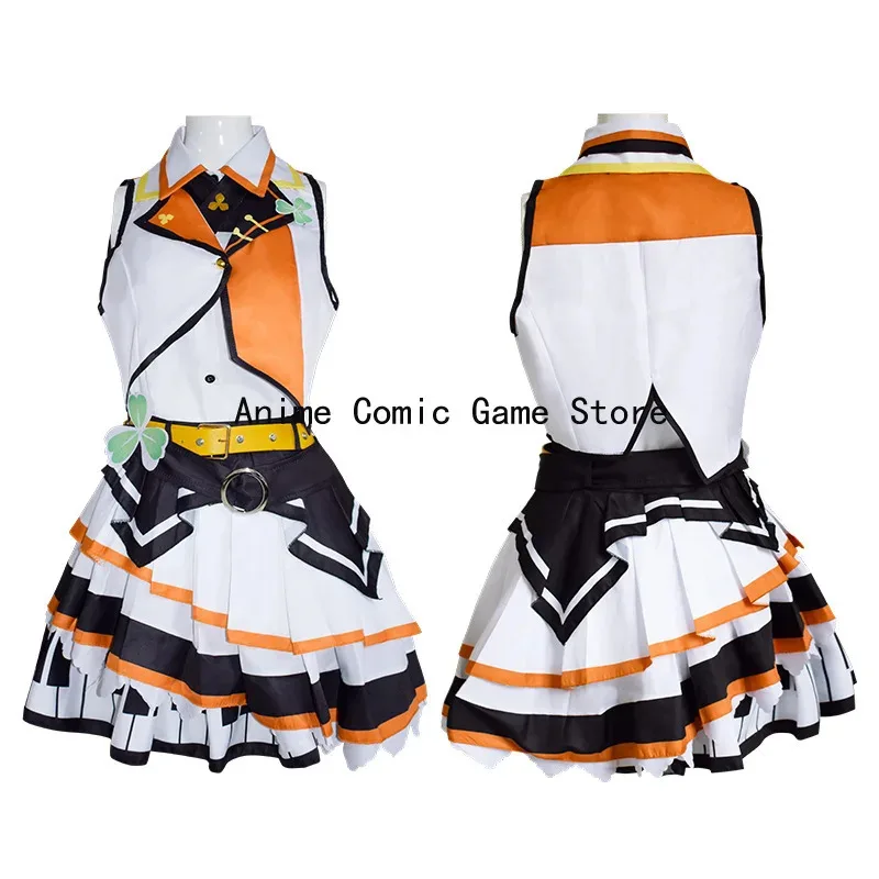In Stock Hanasato Minori Kiritani Haruka Hinomori Shizuku Momoi Airi Cosplay Dress Costume Wig PJSK MMP Halloween Party Outfits