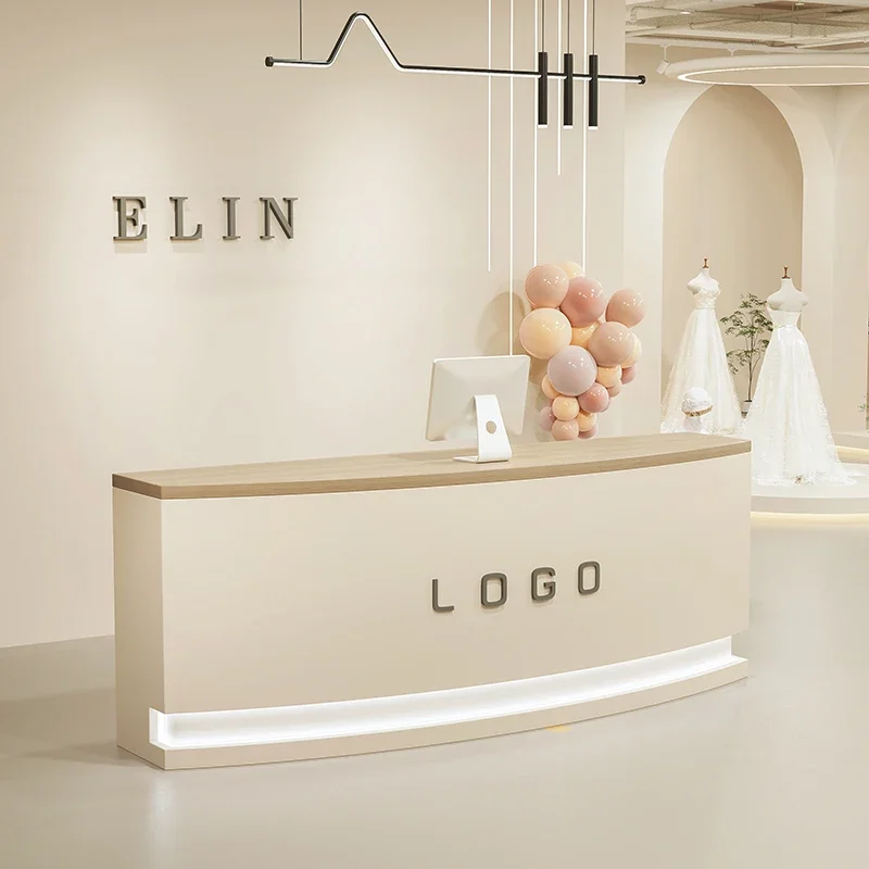 

Restaurant Front Desk Table Reception Bank Customer Center Sdr Receiver Home Counter Luxury Furniture Office Modern Professional