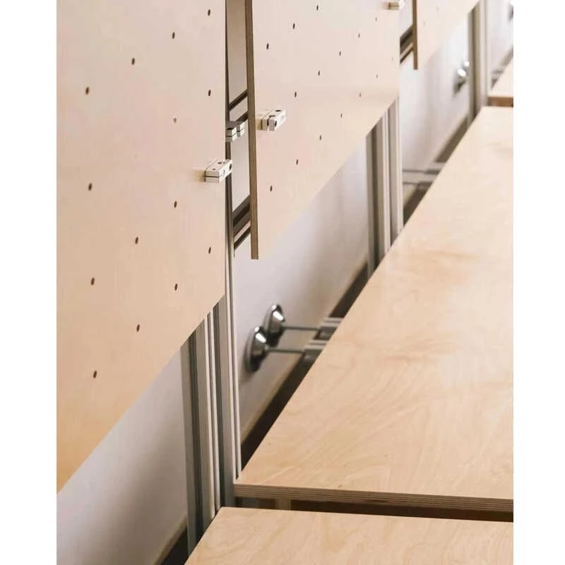 상단 벽 해양 보드 선반, 장식용 배경 보드 프로파일 홀 보드 디스플레이 스탠드