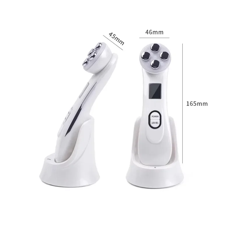 High Frequency Facial Massager RF Ems Light Emitting Diode Photon Skin Lifting Personal Facial Care Home Beauty Equipment