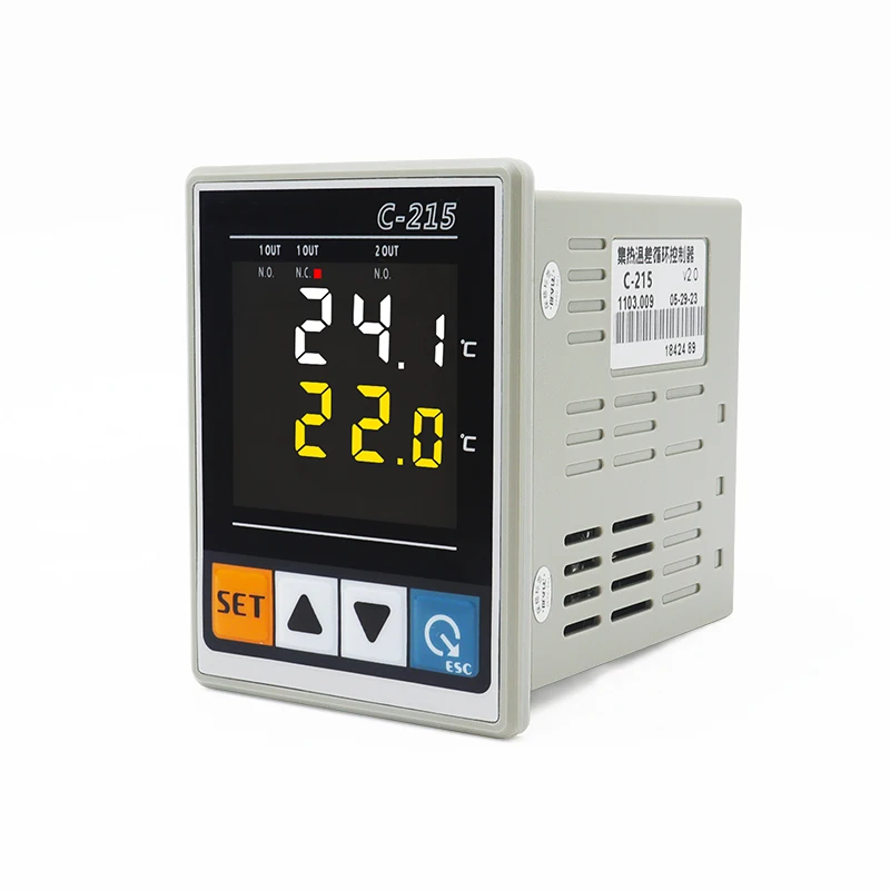C-215 جهاز التحكم في فرق درجة الحرارة بالطاقة الشمسية، مضخة تعميم المياه الساخنة، مفتاح فرق درجة الحرارة #2