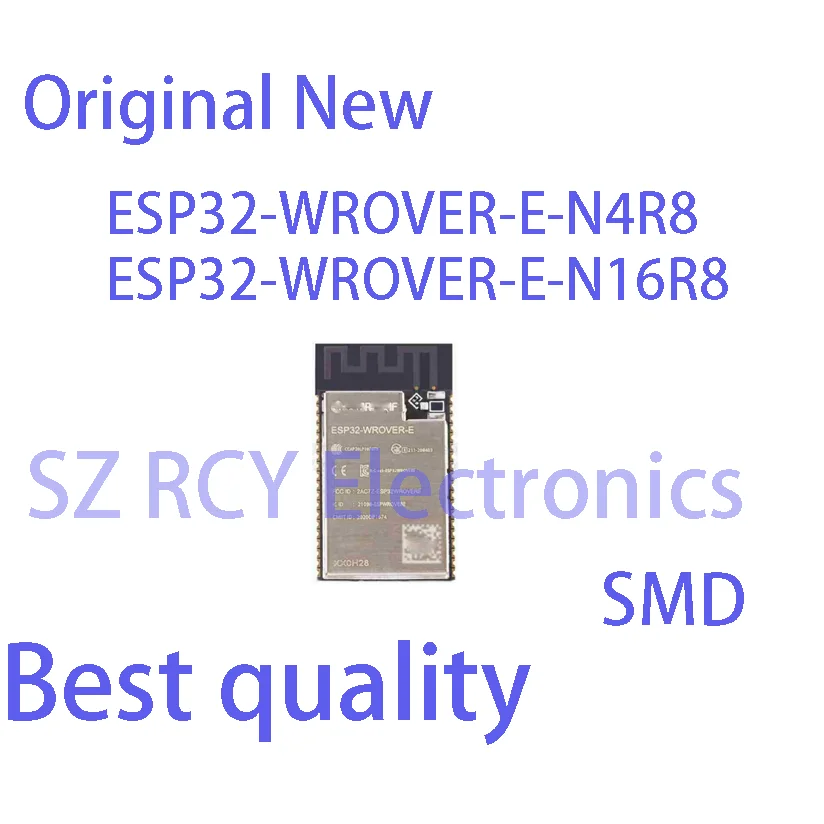 

(2 PCS)NEW ESP32-WROVER-E-N4R8 ESP32-WROVER-E-N16R8 SMD WiFi+Bluetooth dual core module