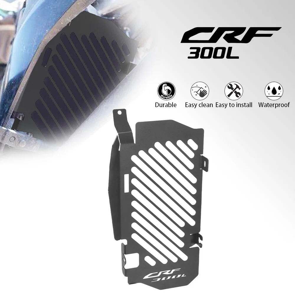 

FOR HONDA CRF300L CRF 300L CRF300 L Motorcycle Radiator Grille Grill Cover Guard Protector 2021 2022 2023 2024 2025 CRF crf300 L