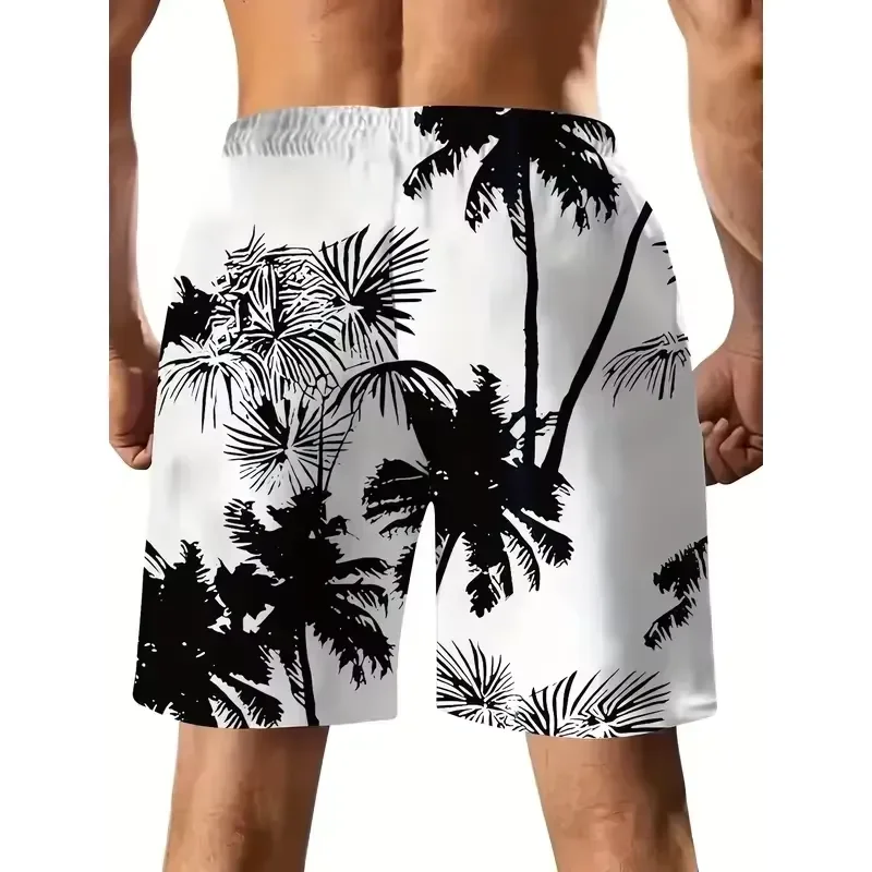 Casual Cool Shorts 2026 New Men 3D Printed Beach Shorts Summer Streetwear Creative Personality Hawaii Vacation Fashionable