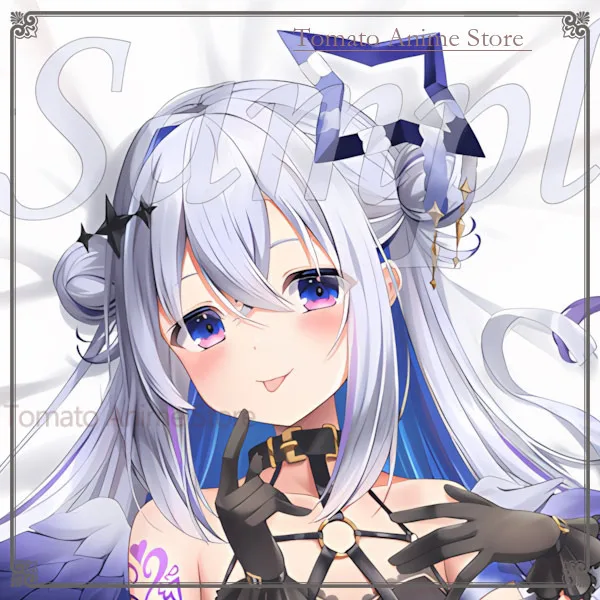 

Youtuber Hololive Amane Kanata Dakimakura Hing Body Pillow Case Cosplay Japanese Otaku Cushion Cover Xmas