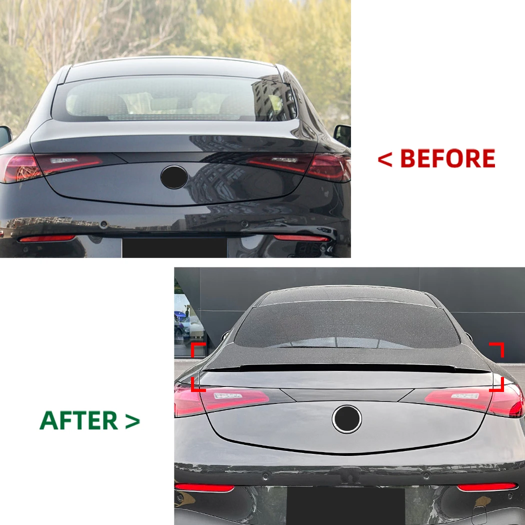 Rear trunk Roof Spoilers Wings For Mercedes Benz CLE Coupe C236 2024+ AMG Tail Wing Top Spoiler Car External Decoration