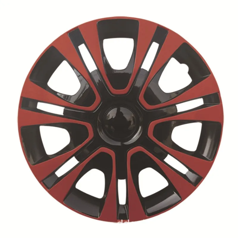 13 Inch Universal Fit Car Wheel Covers Stylish Modified Hubcap Protector for Steel Rims 4pcs