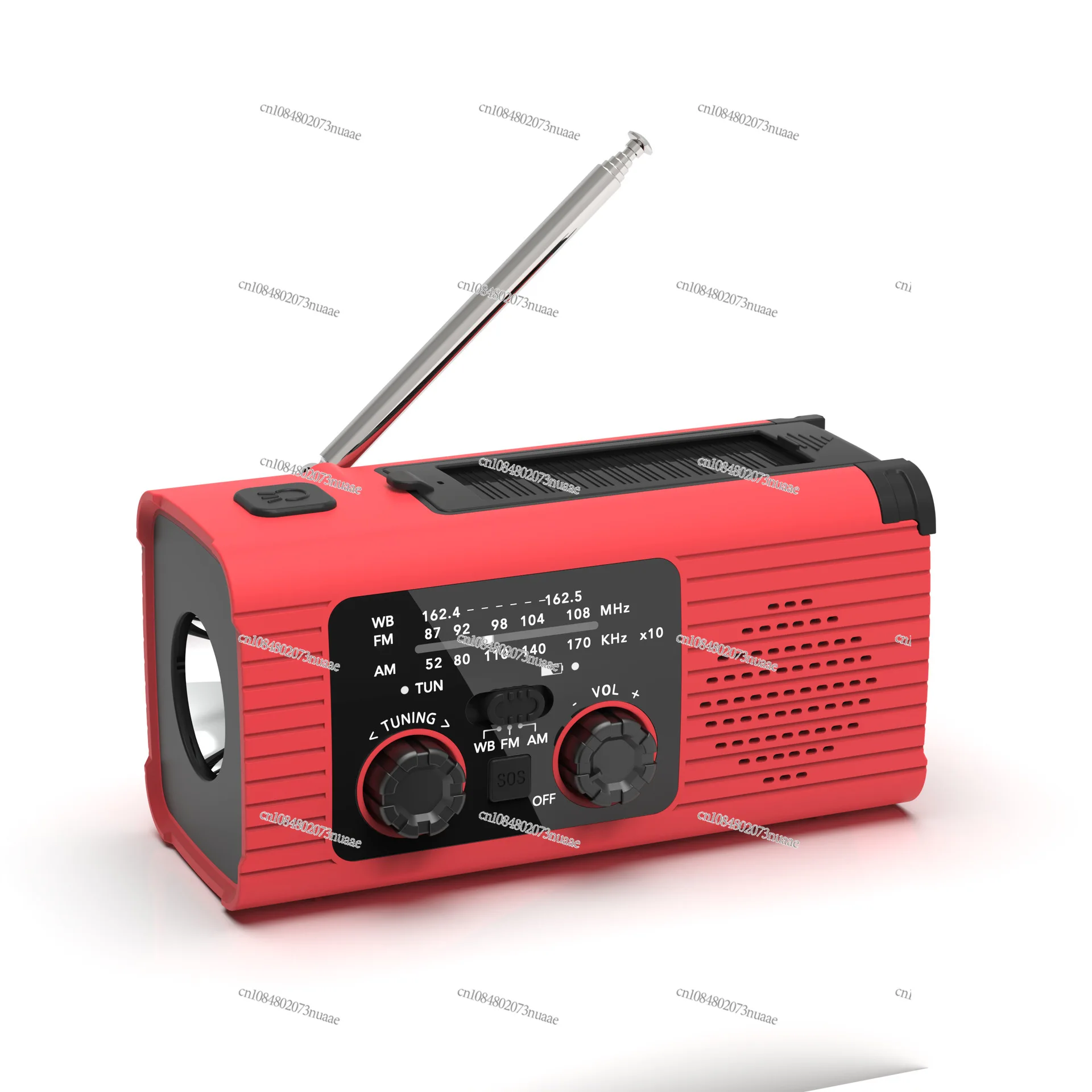 

Multifunctional AMFM Solar Hand Charging Mobile Phone Emergency Radio Disaster Prevention Radio Portable