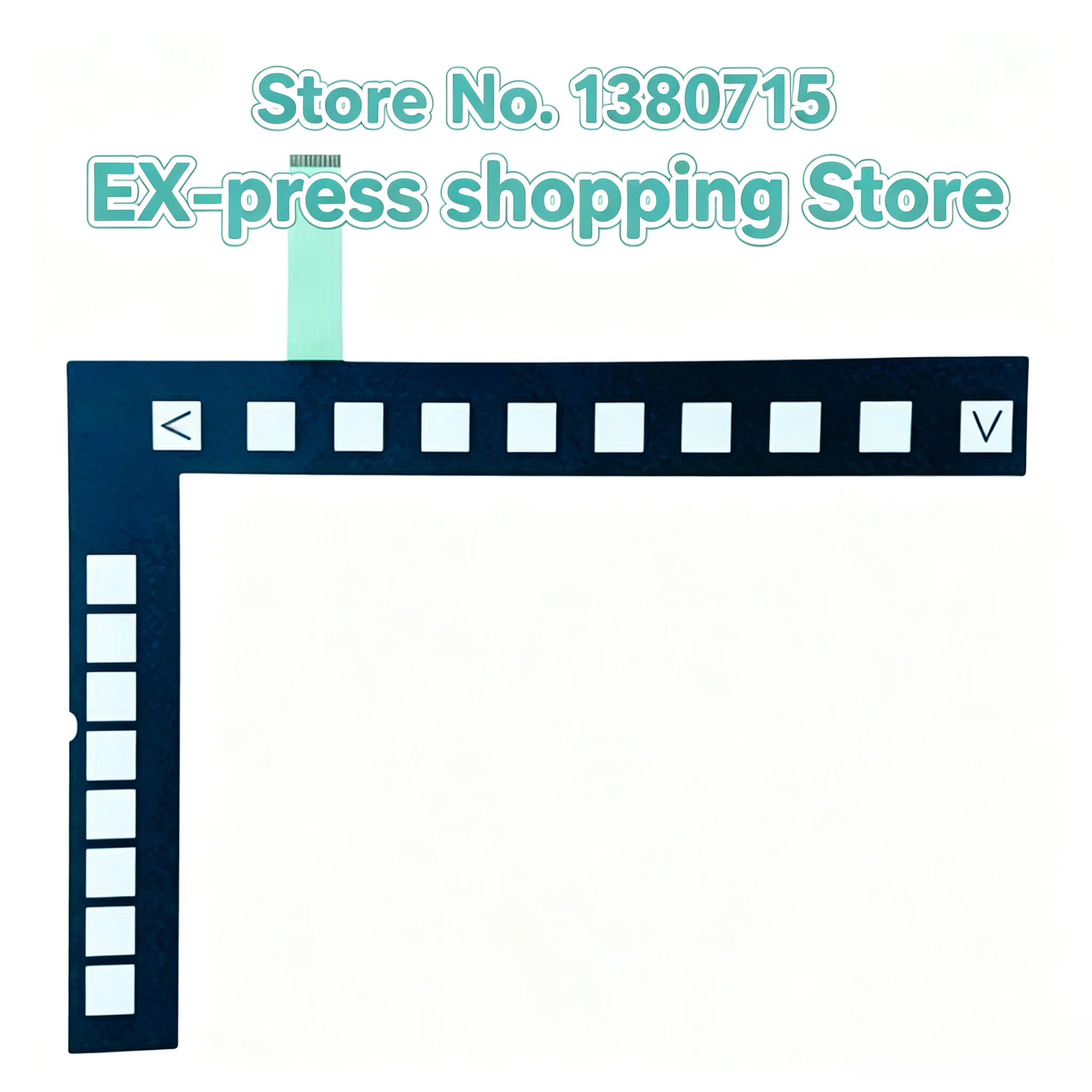 New Membrane Keypad For 6FC5370‑0AA00‑1AA1 6FC5370‑0AA00‑2AA0 Industrial Keyboard Panel