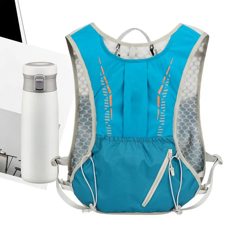 

Hiking Backpack Outdoor Reflective Pack Waterproof Hydration Backpack With Large Capacity For Running Camping Cycling