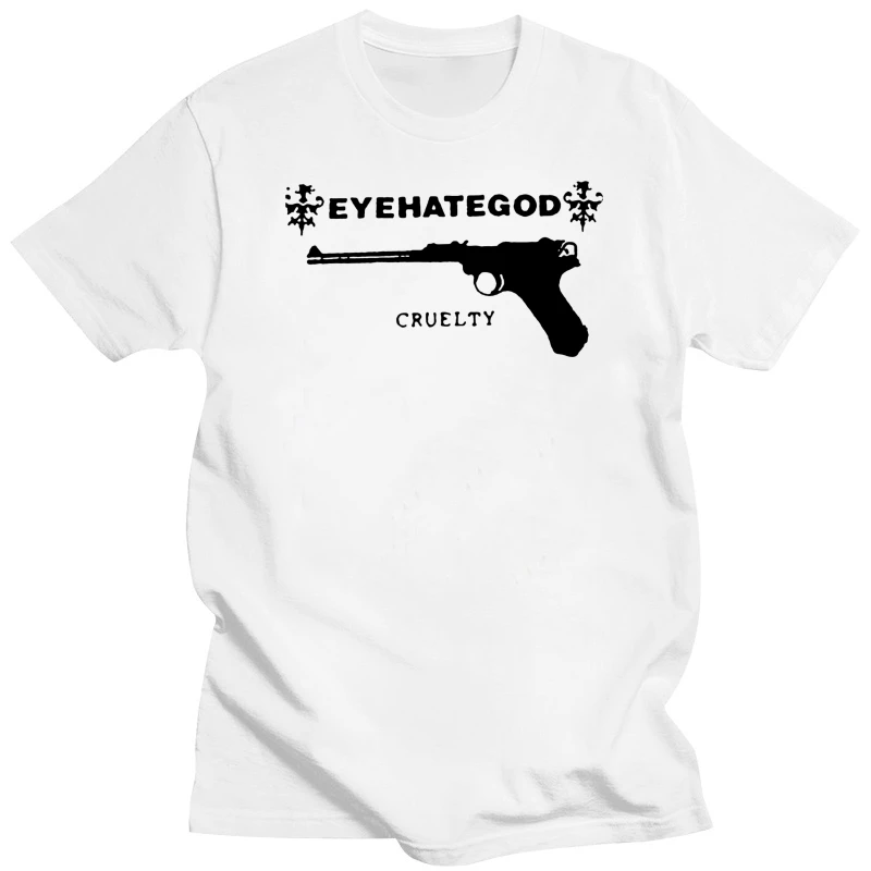 Luger T Shirt EyeHateGod Cruelty T-Shirt Graphic Cotton Tee Shirt Funny Plus size Men Basic Short Sleeves Tshirt