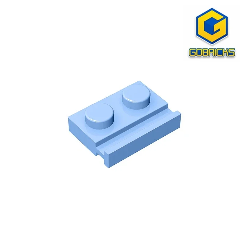 GDS-806 PLATE 1X2 WITH SLIDE compatible with lego 32028 children's DIY Educational Building Blocks Technical