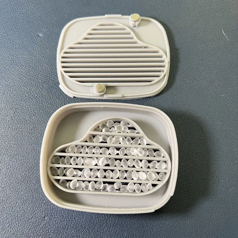 Recyclable Suitable Snowy Automatic Cat Litter Box Deodorant Bead Grapefruit Aroma Aromatherapy Tablet Replaceable Cat Supplies