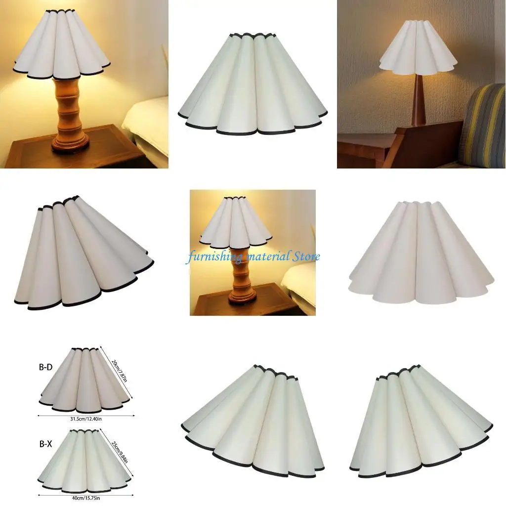 

Y5GD тканевые абажуры в форме лепестков, настенный светильник, настольный светильник, абажур в форме цветка, декоративные для