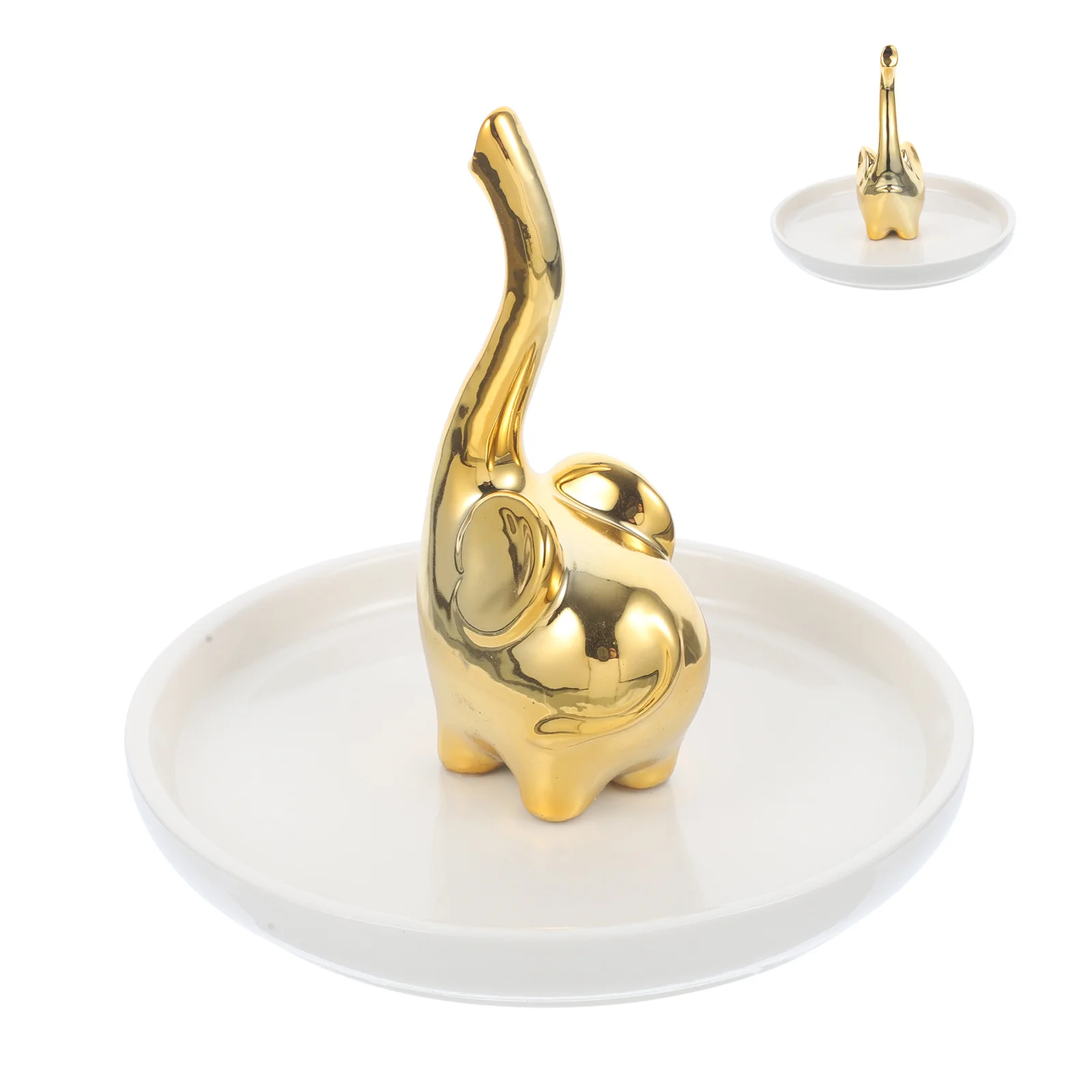 

Table Decor Small Trinket Tray Cute Jewelry Dish Trays for Holder Vanity Display