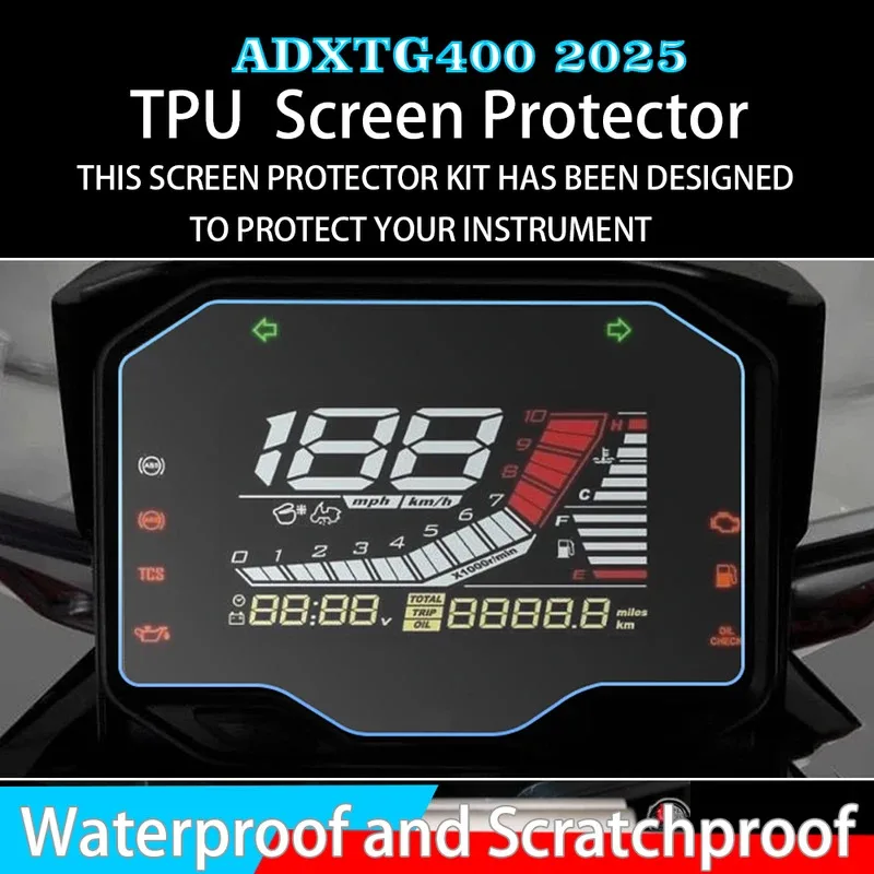 Motorcycle Instrument Film Screen High Definition Adhesive Film Accessories for SYM ADXTG400 ADX GT 400 adxtg 400 2025