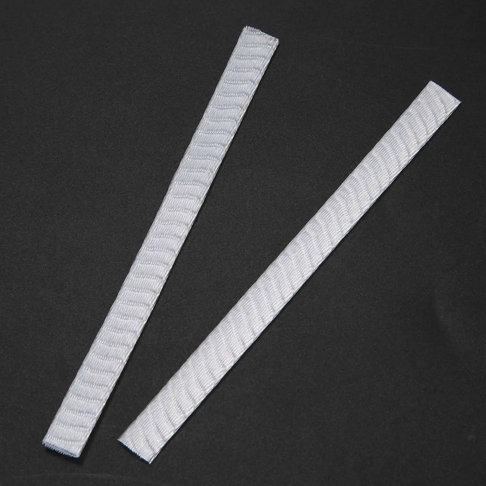 600 Pcs Make Up Brush Pen Netting Cover Mesh Sheath Protectors Guards Protective Cover Sheath Net (White)-AT36