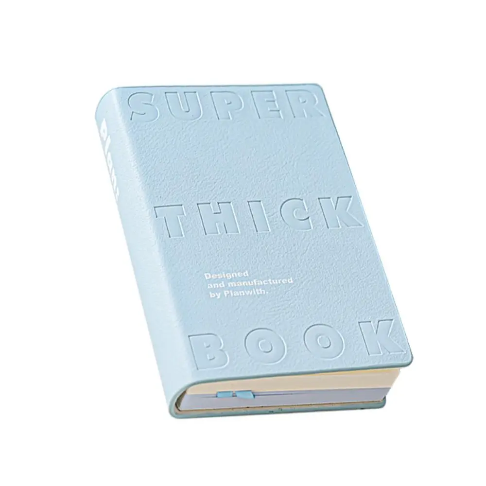 Waterproof Cover Leather Notebook Minimalist Elegant Pocket Notebook Square Personalized Planner Notepad School