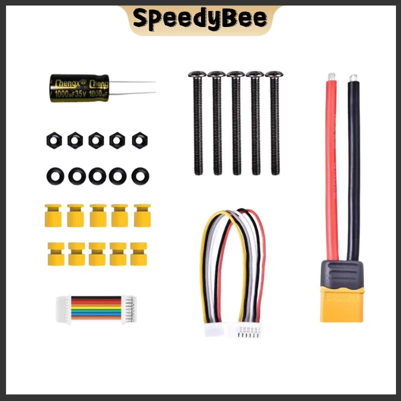 Complete Set of Components for the SpeedyBee F405 V3/F7 V3/F7 Mini Stack