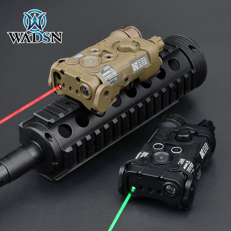 WADSN NGAL Nylon Battery BOX Red Green Blue Laser Whitelight Strobe Simplifiefed Version Hunting Airsoft Laser Indicator mini L3