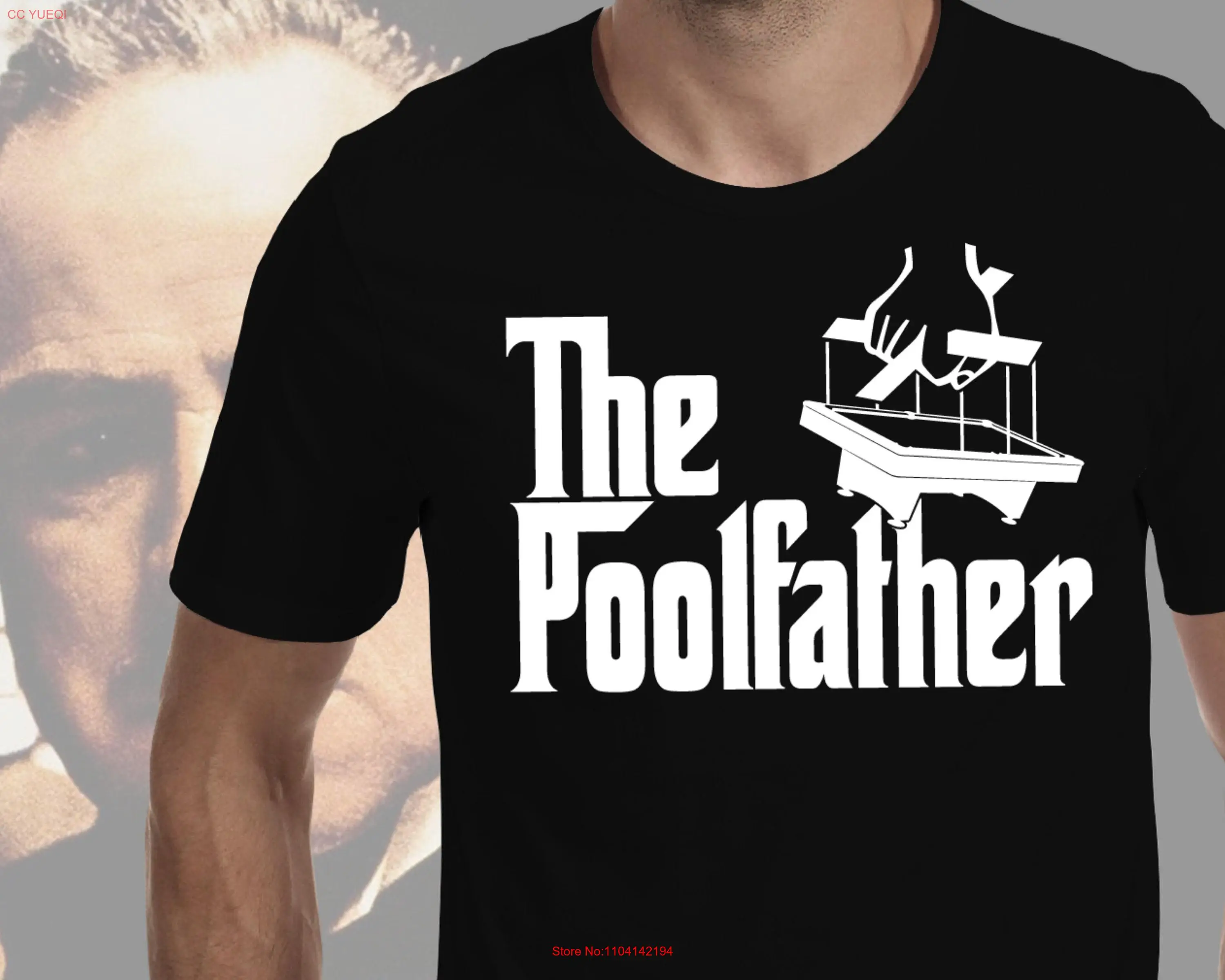 pool shirt player billiards billard the poolfather t tee gift long or short sleeves