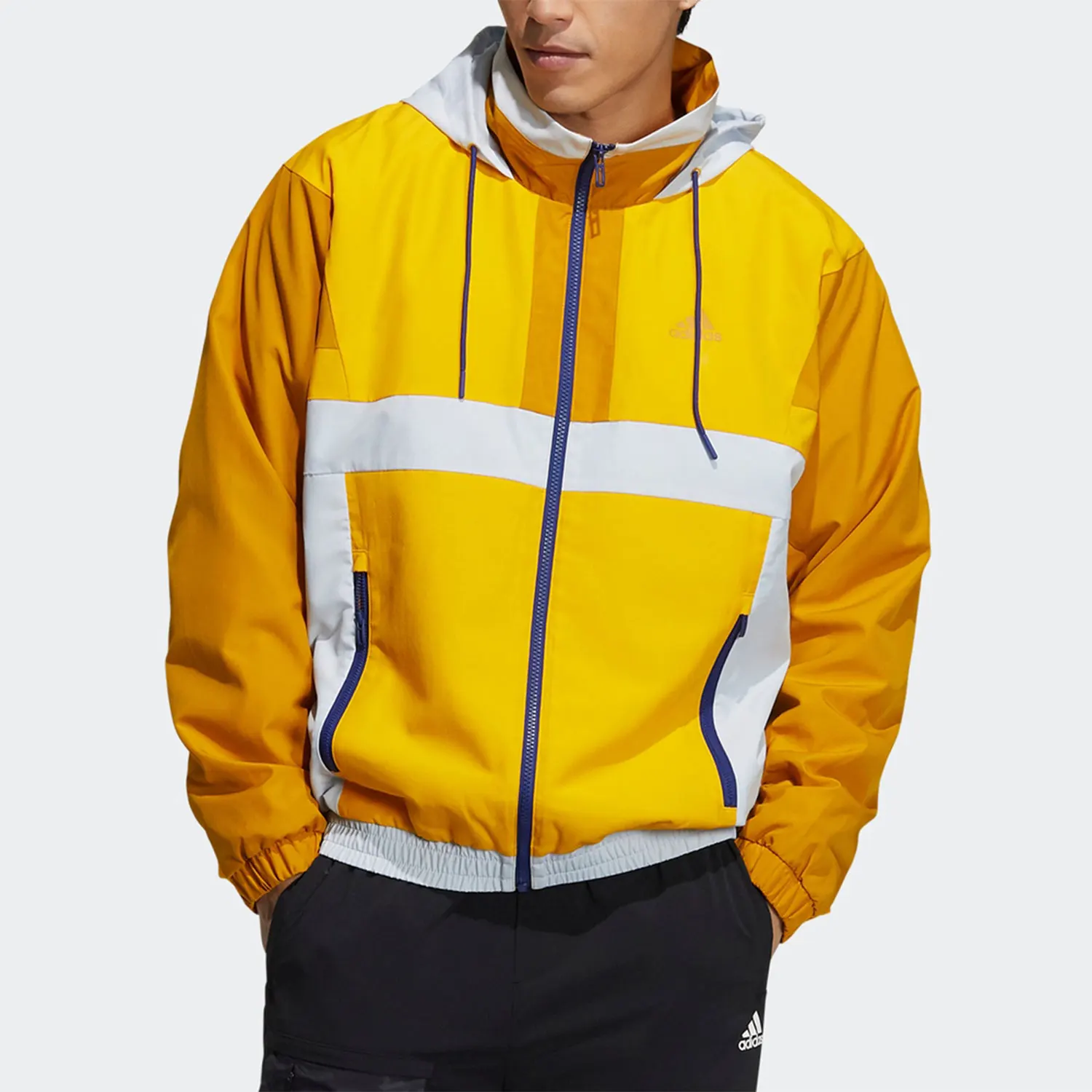 

Adidas genuine Current Season Men's Comfort Hooded Jacket H39327