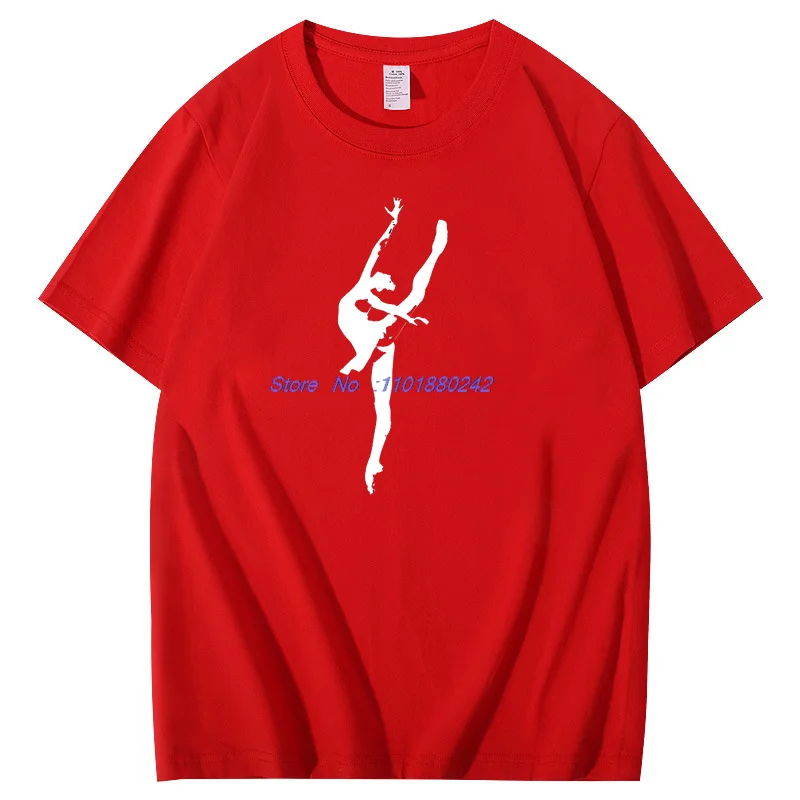Ballet Dancer Harajuku T Shirt Funny Graphic T Shirts Unisex Short Sleeve T Shirt Cotton New Shirts And T-Shirts Print T Shirt