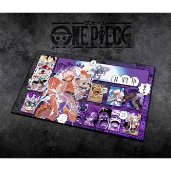 60*35cm 動畫海盜王 OPCG 遊戲卡墊漫畫系列 新四皇 師父一體 香庫斯 巴基 路飛 喬巴 收藏玩具 12 最佳銷售 一件式摩托車 - №8