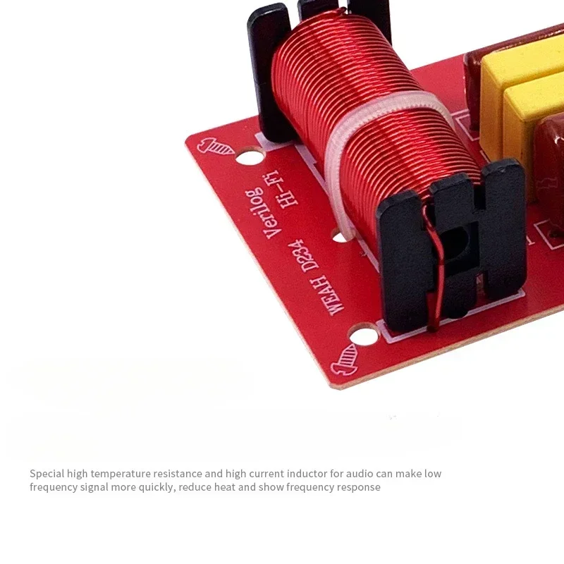 

Speaker Frequency Divider Board 2 Way Treble Bass Hi-Fi Audio Crossover Filter Frequency Distributor DIY Module