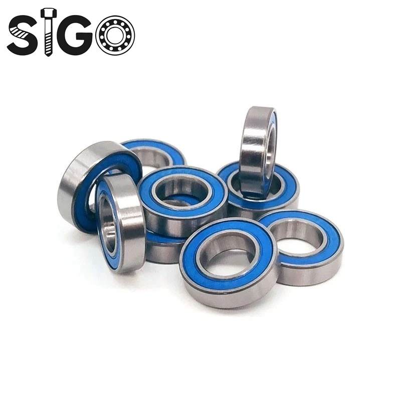 6800RS تحمل 2 قطعة 10x19x5 ملليمتر ABEC-7 هواية الكهربائية RC سيارة شاحنة 6800 RS 2RS الكرات 6800-2RS الأزرق مختومة