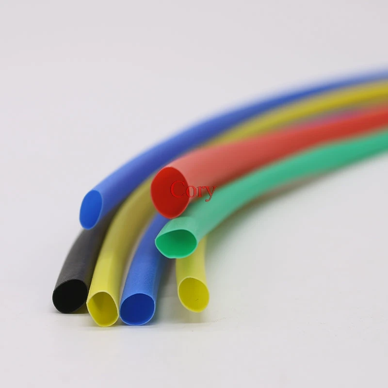10Meter Heatshrink Insulated Sleeve 1/1.5/2/2.5/3/4/5/6/8mm Diameter Heat Shrink Tubing Tube Sleeving Wrap Wire Cable Kit