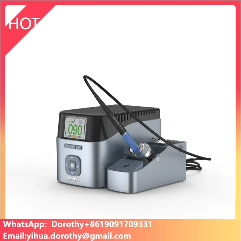 JCID AIXUN T420 LED Display Einkanal Smart Schweißen Rework Station Mit T210 Griff Schweißen Spitze Für Telefon Reparatur Löten