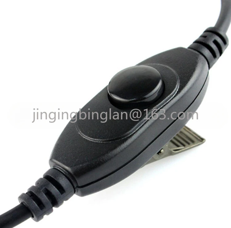 High Quality   K Head Walkie-talkie , Headset Unilateral  Tactical Headset