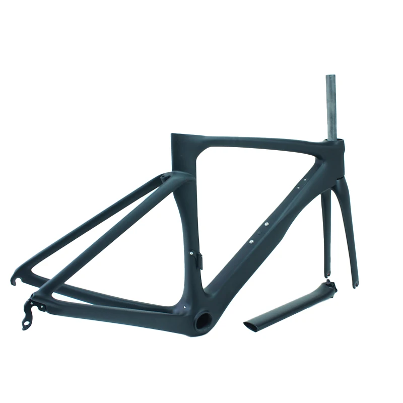

Hot Selling Rim-brake Carbon T700 Road Bike Frame All Internal Cable Carbon 700c Fiber Matte Bicycle Frame
