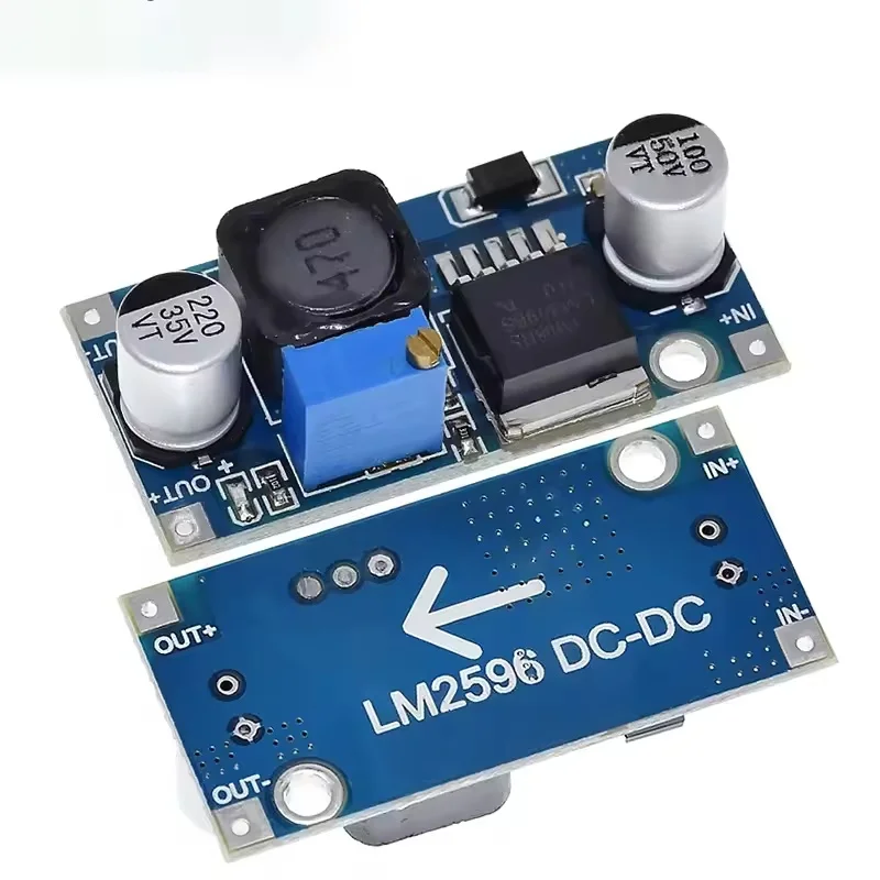 1/5PCS LM2596 DC to DC Buck Converter High Efficiency Voltage Regulator 3.0-40V to 1.5-35V Power Supply Step Down Module